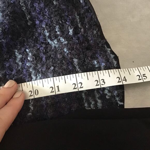 Sandro Sportswear tweed cinched tie waist peplum jacket Medium - Picture 9 of 9